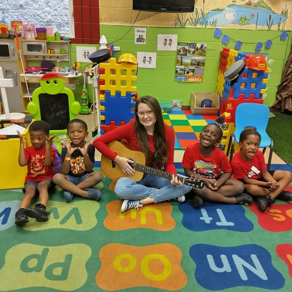 Erin from the Country Music Hall of Fame visits Bridging the Gap Learning Center