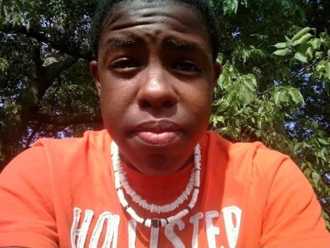 Portrait of Kristopher, the son of founder Shetika Davis
